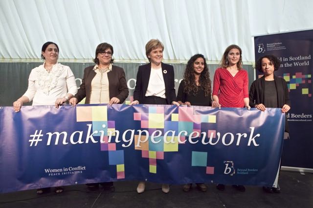 Nicola Sturgeon Launches Women in Conflict Peace Initiative - Beyond ...